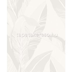  Eijffinger Vivid vlies anyagú beige, fehér színű leveles modern tapéta