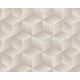 AS Creation Natural Living vlies, vinyl anyagú szürke, beige színű 3d, geometriai modern tapéta