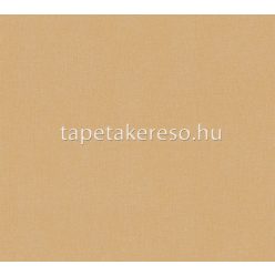   AS Creation Terra habos, vlies anyagú okker színű textilhatású, egyszínű modern, natural tapéta