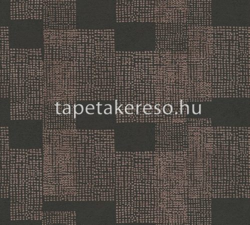 AS Creation Desert Lodge vinyl, vlies anyagú szürke, barna színű pöttyös, geometriai modern tapéta
