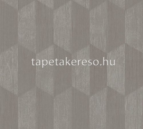 AS Creation Geo Effect vlies anyagú szürke színű geometriai modern tapéta