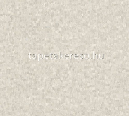 AS Creation Geo Effect vlies anyagú szürke, beige színű kockás, geometriai modern tapéta