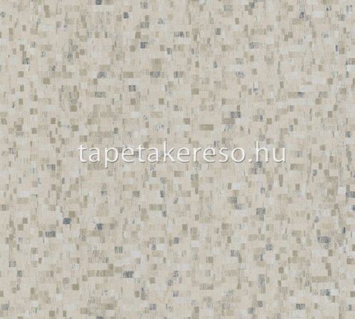 AS Creation Geo Effect vlies anyagú homok színű kockás, geometriai modern tapéta