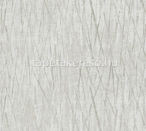 AS Creation Hygge 2 habos, vlies anyagú szürke, ezüst színű geometriai, koptatott modern, natural tapéta