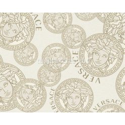   AS Creation Versace 5 vinyl, vlies anyagú fehér, barna színű versace modern tapéta