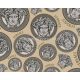 AS Creation Versace 5 vinyl, vlies anyagú ezüst, barna, fekete színű versace modern tapéta