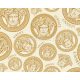 AS Creation Versace 5 vinyl, vlies anyagú törtfehér, arany színű versace modern tapéta