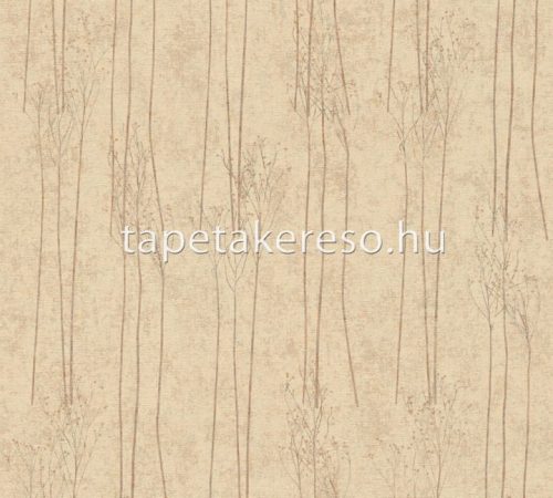 AS Creation Hygge 2 habos, vlies anyagú barna színű koptatott, növényes modern, natural tapéta