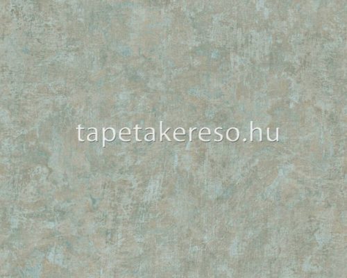 AS Creation Natural Living vlies, vinyl anyagú barna, zöld színű foltos, koptatott modern tapéta