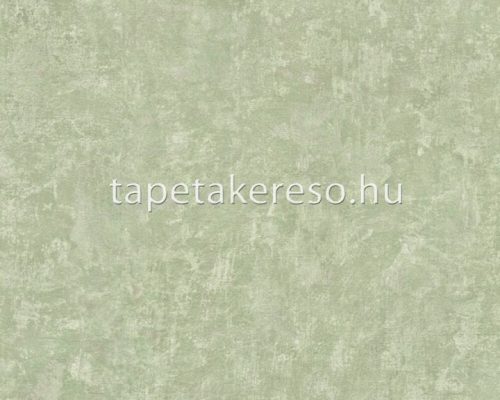 AS Creation Natural Living vlies, vinyl anyagú zöld színű foltos, koptatott modern tapéta