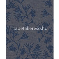   Eijffinger ENSO vlies anyagú kék, arany színű virágos modern tapéta