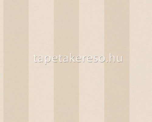 AS Creation Natural Living vlies, vinyl anyagú beige, barna színű csíkos modern tapéta