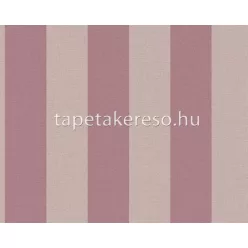   AS Creation Natural Living vlies, vinyl anyagú mályva színű csíkos modern tapéta