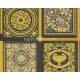 AS Creation Versace 5 vinyl, vlies anyagú fekete, arany színű kazettás, barokk, versace modern tapéta