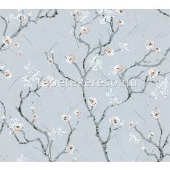   AS Creation Pint Walls vlies anyagú fehér, szürke, barna színű ágas, virágos modern tapéta
