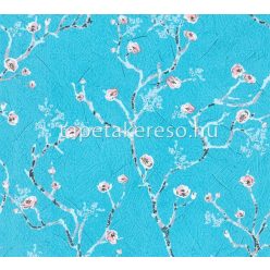   AS Creation Pint Walls vlies anyagú kék, rózsaszín, szürke, fehér színű ágas, virágos modern tapéta