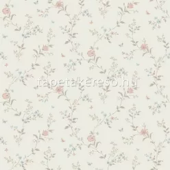   Boras Borosan HEM vlies anyagú fehér, kék, barna, rózsaszín színű virágos modern, natural tapéta