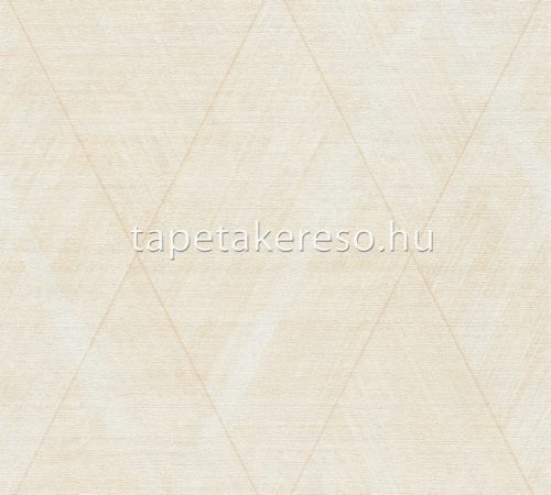 AS Creation BOS-The Battle of Style vlies, vinyl anyagú vajszínű színű geometriai modern tapéta