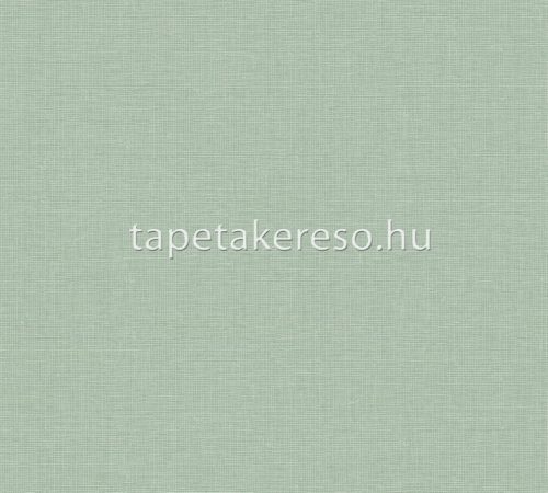 AS Creation House of Turnowsky vlies, vinyl anyagú zöld színű szövethatású, egyszínű romantikus tapéta