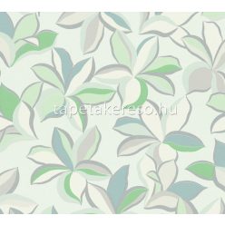   AS Creation House of Turnowsky vlies, vinyl anyagú fehér, szürke, zöld színű virágos romantikus tapéta