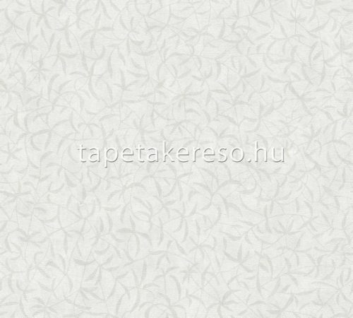 AS Creation Terra vlies, vinyl anyagú szürke színű leveles modern, natural tapéta