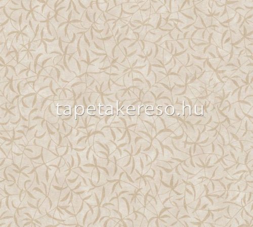AS Creation Terra vlies, vinyl anyagú barna színű leveles modern, natural tapéta