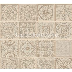   AS Creation Terra habos, vlies anyagú barack, beige, csillámos színű csempe modern, natural tapéta
