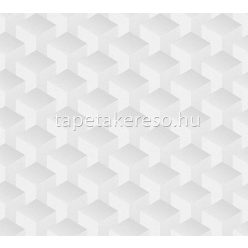   AS Creation Profitex 2022 habos, vlies anyagú szürke színű 3d, geometriai modern tapéta