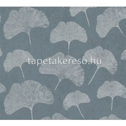   AS Creation Profitex 2022 habos, vlies anyagú kék, szürke, ezüst, csillámos színű leveles modern tapéta
