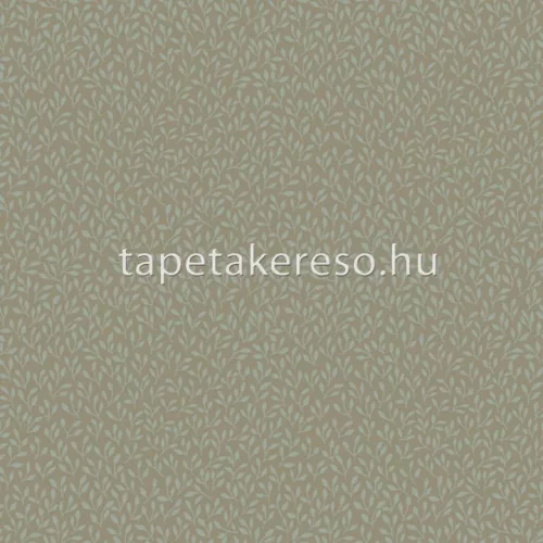 Midbec Havsblick vlies anyagú zöld, beige színű leveles romantikus tapéta