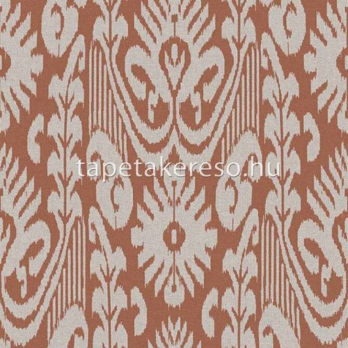 Cristiana Masi Arche vlies, vinyl anyagú beige, barna színű barokk, szövethatású modern tapéta