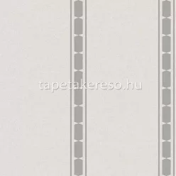   Cristiana Masi Arche vlies, vinyl anyagú törtfehér, szürke színű csíkos, geometriai, textilhatású modern tapéta