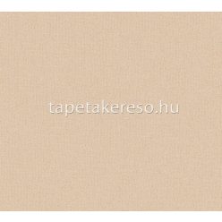   AS Creation Jade habos, vlies anyagú barack színű textilhatású, egyszínű modern tapéta