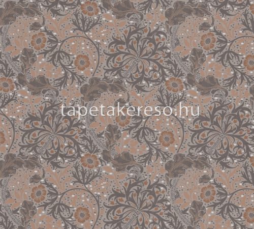 AS Creation Art of Eden vlies anyagú barna, terrakotta, fehér színű növényes, virágos romantikus tapéta