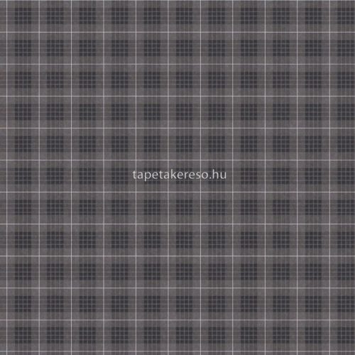 AS Creation Art of Eden vlies anyagú szürke, fekete, fehér színű kockás romantikus tapéta