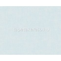   AS Creation Maison Charme vlies, vinyl anyagú kék, fehér színű geometriai, textilhatású romantikus tapéta
