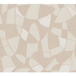   AS Creation Antigua vlies, vinyl anyagú beige, barna színű absztrakt, geometriai, textilhatású modern, natural tapéta