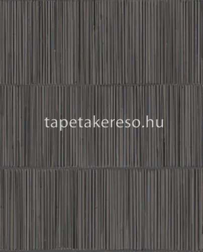 Eijffinger Terra Eijffinger vlies anyagú fekete, barna színű bambusz modern tapéta