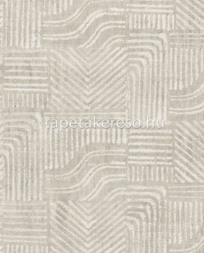 Eijffinger Terra Eijffinger vlies anyagú szürke színű absztrakt, geometriai modern tapéta