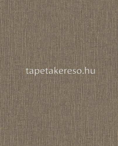 Eijffinger Terra Eijffinger vlies anyagú barna színű egyszínű, struktúrált, vonalas modern tapéta