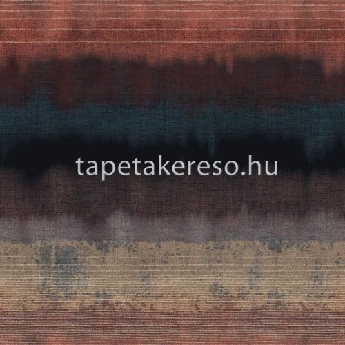 Eijffinger Terra Eijffinger vlies anyagú fekete, barna, kék színű foltos, csíkos modern poszter