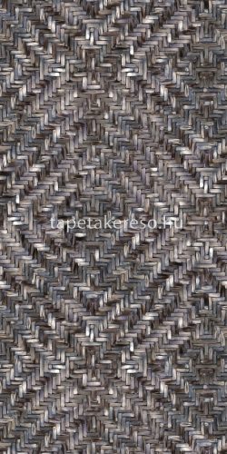 Eijffinger Terra Eijffinger vlies anyagú szürke színű fonott, geometriai modern poszter