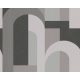 Architects Paper Arcade vlies anyagú szürke, fekete színű geometriai modern tapéta