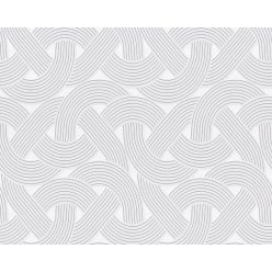   Architects Paper Arcade vlies anyagú fehér, szürke, ezüst színű hullámos, fonott, geometriai modern tapéta