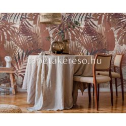   AS Creation The wall Travel Styles vlies, vinyl anyagú barna, mályva, kék színű leveles modern poszter