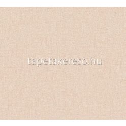   AS Creation Famous Garden vlies, vinyl anyagú barack színű egyszínű, textilhatású modern, natural tapéta