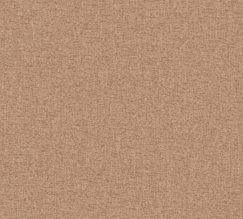AS Creation Famous Garden vlies, vinyl anyagú rozsdabarna színű egyszínű, textilhatású modern, natural tapéta