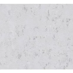   AS Creation Casual Living vlies, habos anyagú szürke, ezüst színű foltos, struktúrált modern tapéta