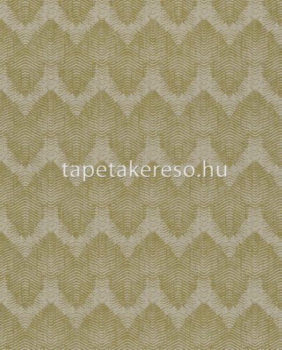 Eijffinger Topaz vlies anyagú beige, arany, csillámos színű hullámos, geometriai modern tapéta