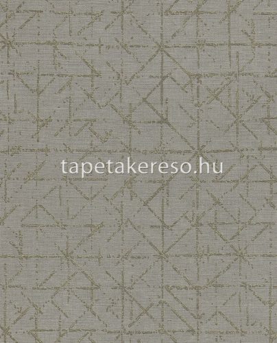 Eijffinger Topaz vlies anyagú szürke, arany, csillámos színű geometriai modern tapéta